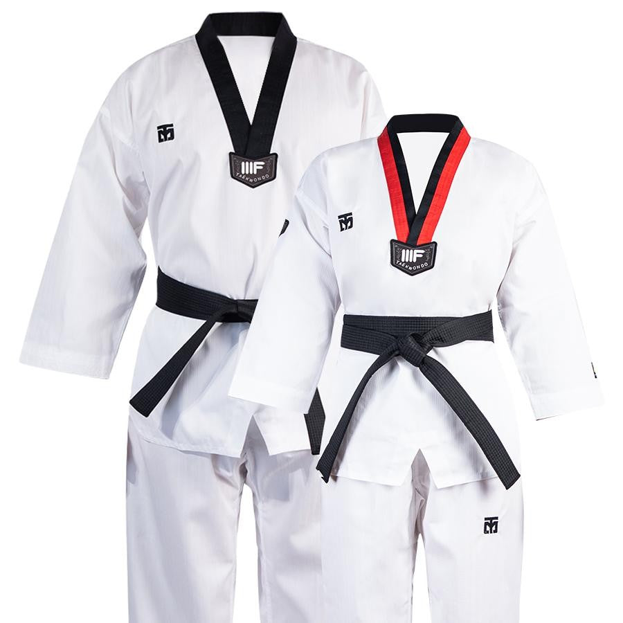 Kids & Adults Taekwondo Dobok Uniform ITF Karate Suit White