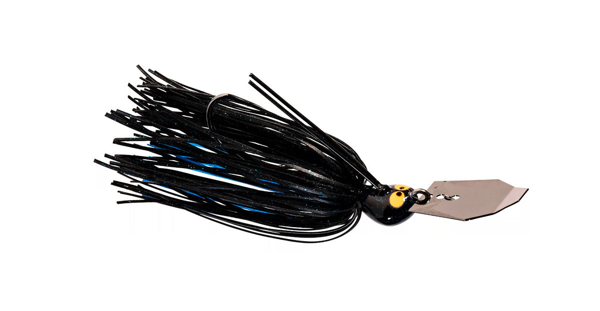 Fishing Lure 3/8 Oz Chatterbait with Weedless Design & Silicone Skirt