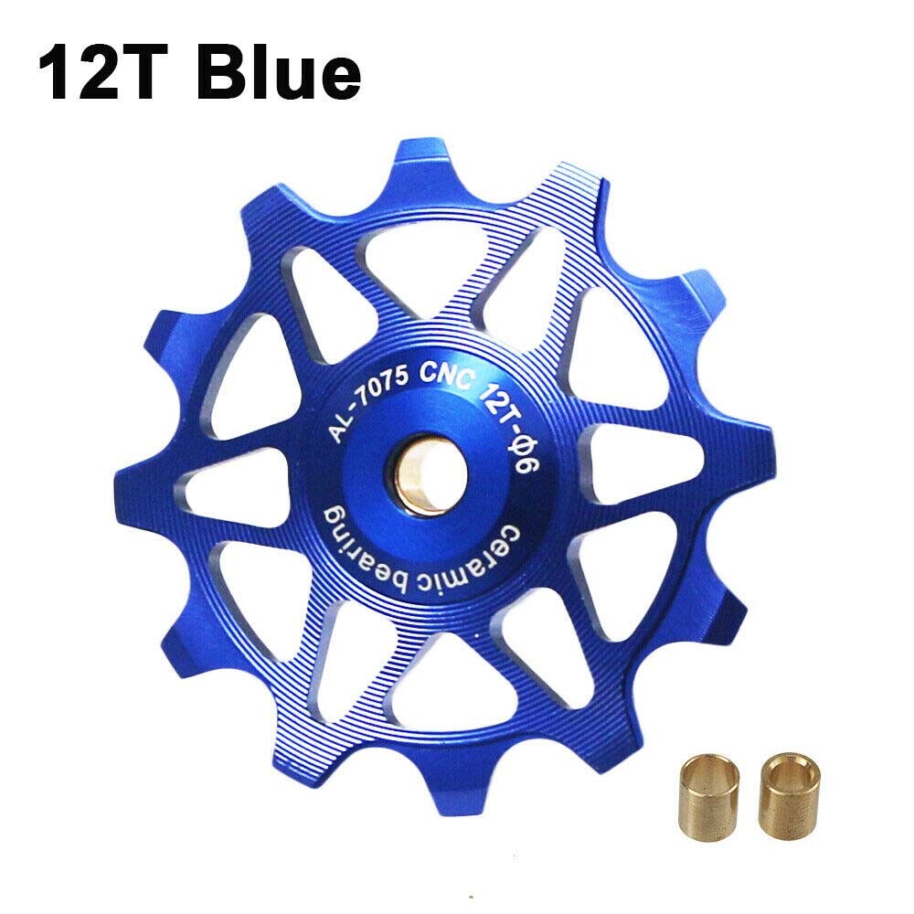 Bike Rear Derailleur Pulley 12T 14T Ceramic Bearing Guide Wheel Parts