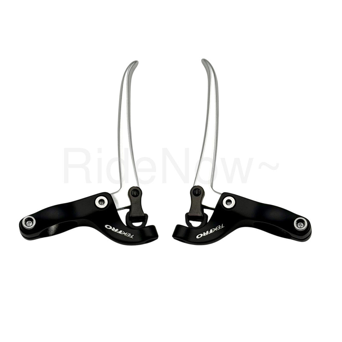 Tektro FL750 Brake Levers for Caliper & Canti Brakes - 22.2mm Black/Silver