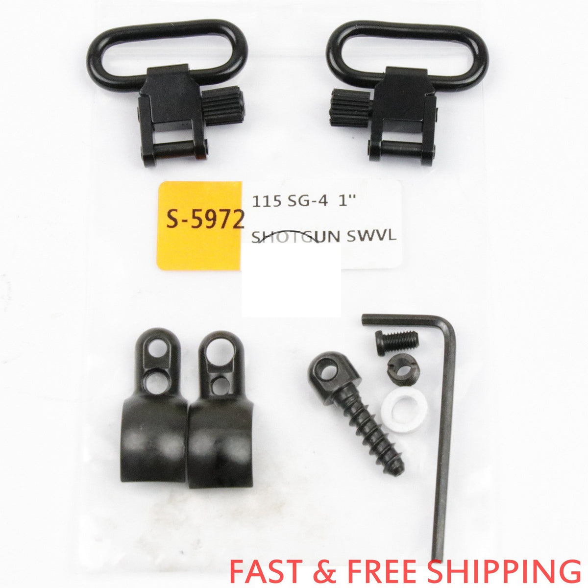 Shotgun Sling Mount Kit for 20 Gauge Shotgun - 0.700"-0.750" Barrel Diameter Fits Magnum Split Band