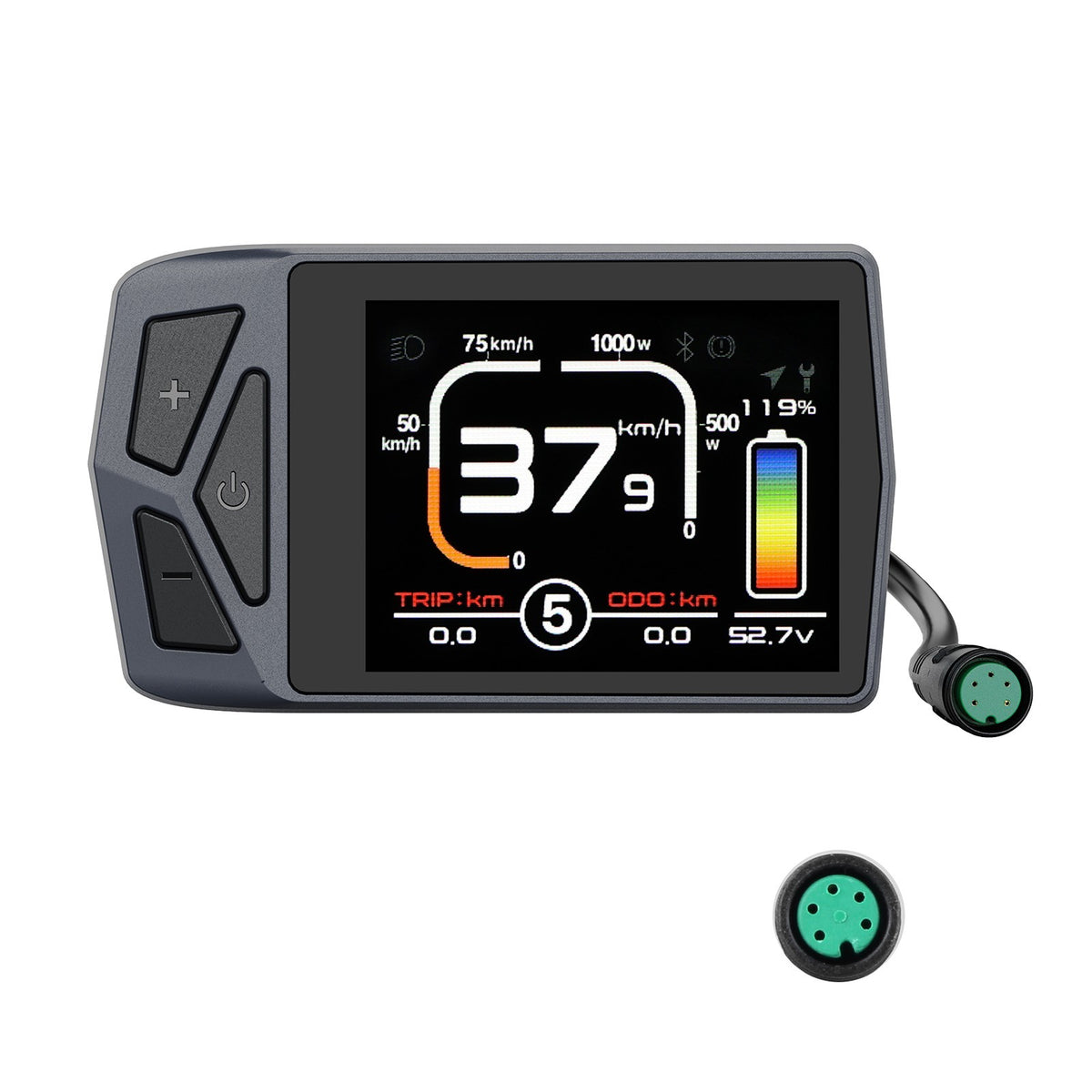 E-Bike Display Connector 5 Pin Female for TongSheng Mid Motor Models