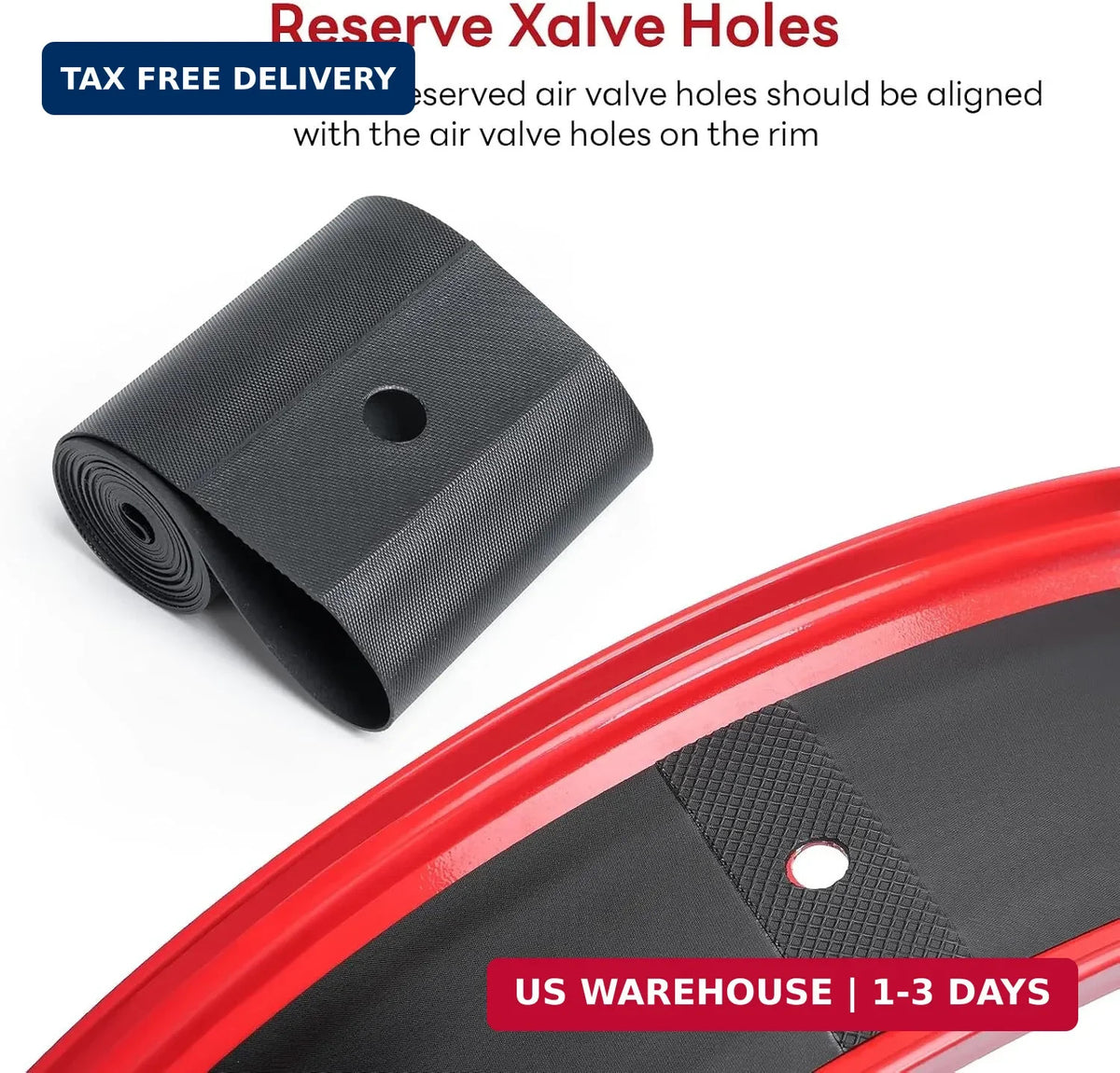 20x4 Fat Bike Rim Tape Liners - Heavy Duty PVC Tire Protectors, 2 Pack