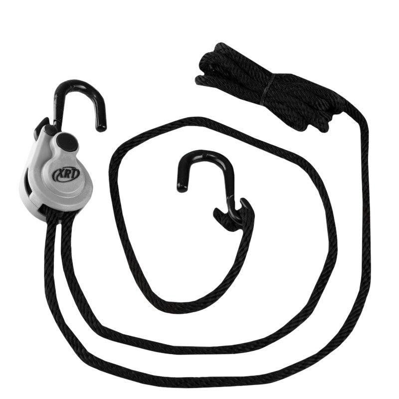 Heavy Duty Adjustable Double End Bag Tie Down - 3/8 inch Black