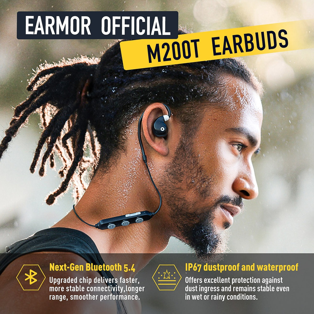 Electronic Shooting Ear Protection Earbuds with Bluetooth 5.4 Noise Cancelling