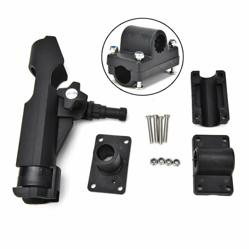 Adjustable Boat Fishing Rod Holder for Kayak & Marine Rail Mount