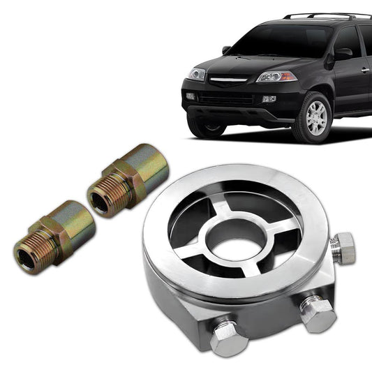 Universal Aluminum Oil Filter Sandwich Plate Adapter for Engine Oil Pressure