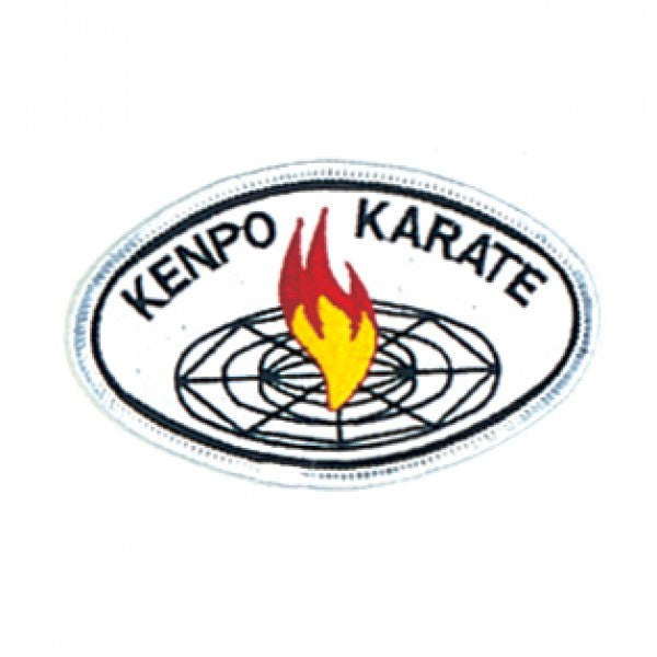 Martial Arts Patch - 4 Inch Sew-On Kenpo Karate Emblem