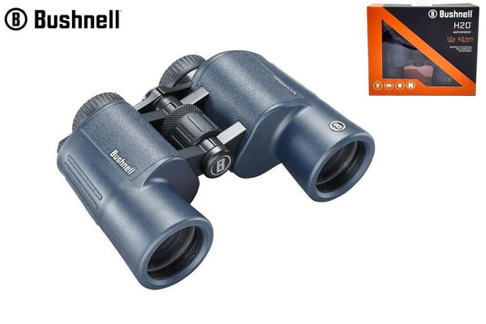 Waterproof 10x42 Binoculars with Fully Multi-Coated Lenses Navy Blue