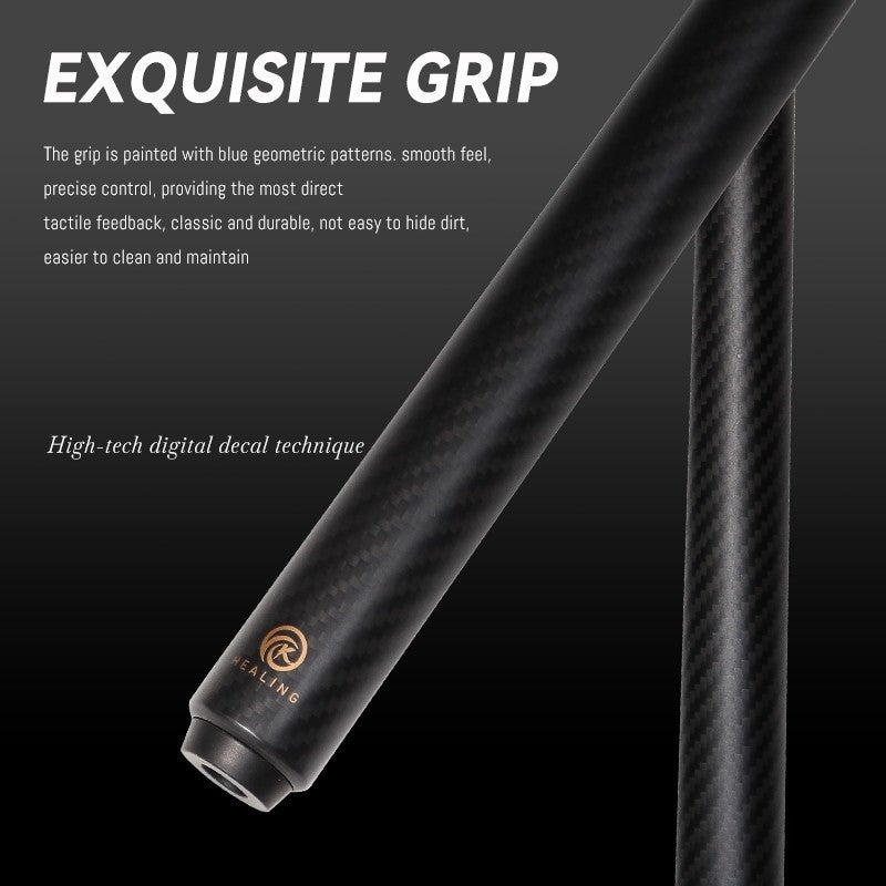 Carbon Fiber 58-Inch 12.9mm Tip Break-Jjump Cue 20oz Billiards Sticks
