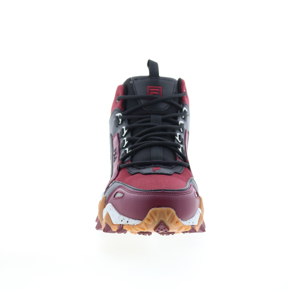 Fila Oakmont TR Trail Mid Men's Red Hiking Shoes - Size 7