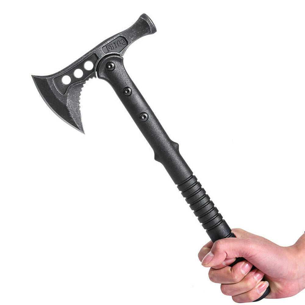 16-Inch Tactical Survival Axe with Sheath - Multi-Style Camping & Hunting Tool