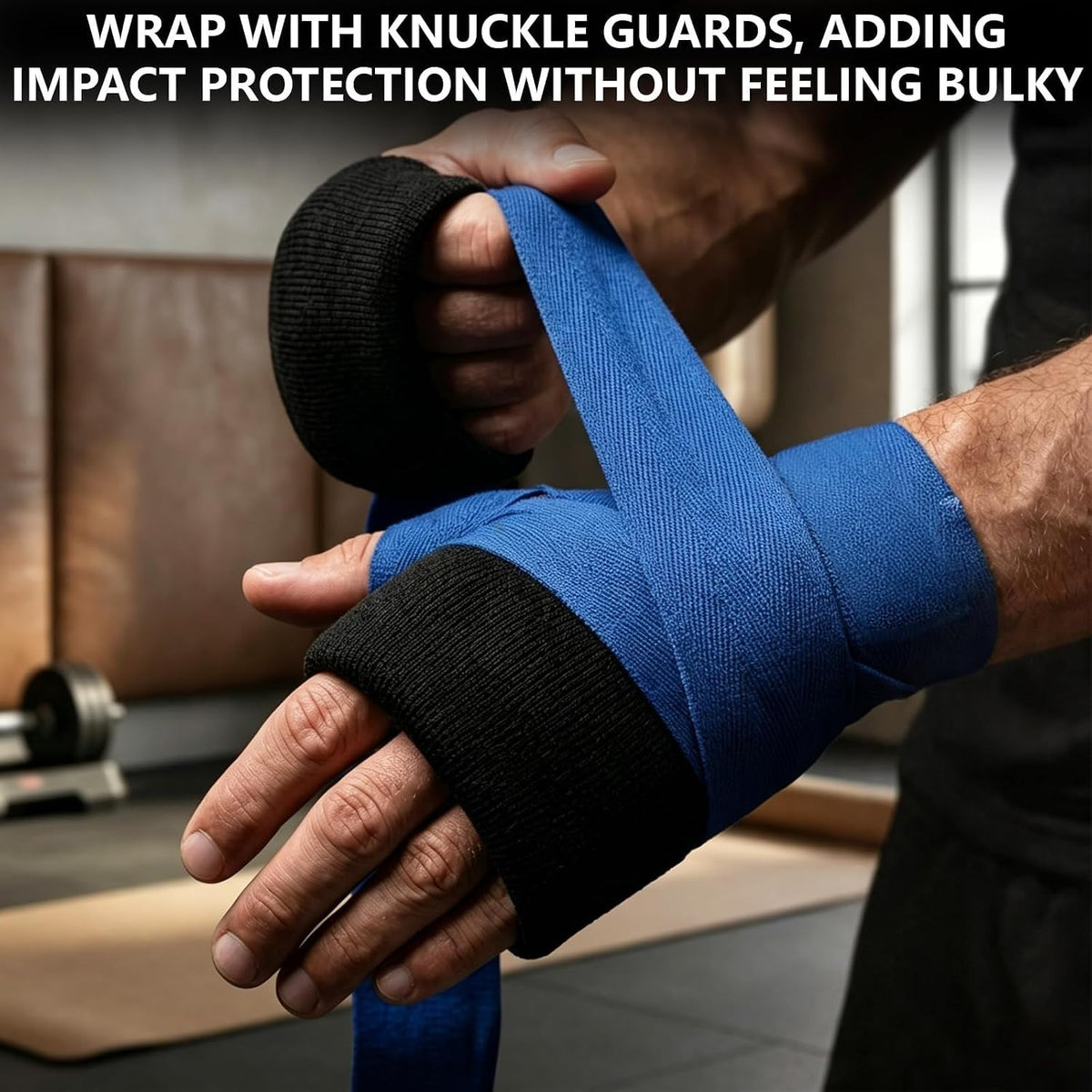 Gel Knuckle Guards for Boxing, Impact-Absorbing Hand Protection, 2 Pairs