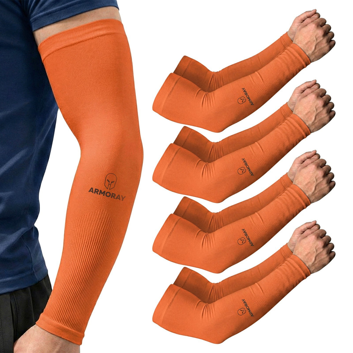 Tattoo Cover Up Arm Sleeves for Men & Women - UV Protection & Compression