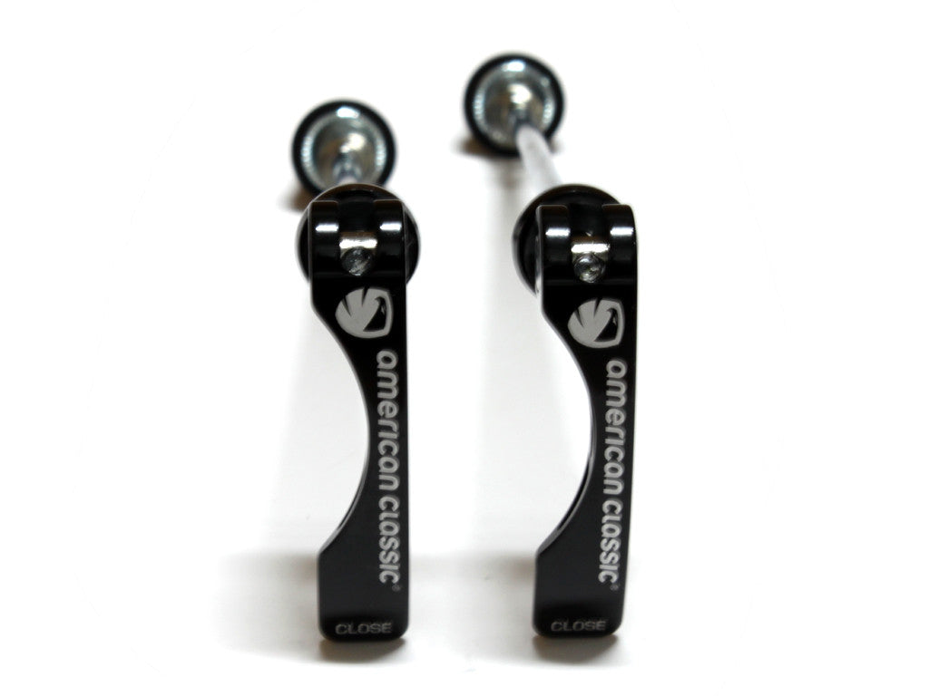 American Classic MTB Bike Quick Release Skewers 100mm & 135mm Black