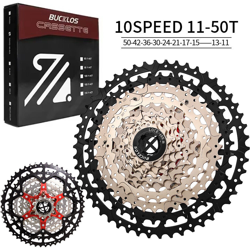 Bike Cassette and Chain Set for Shimano SRAM 8-12 Speed, 11-52T