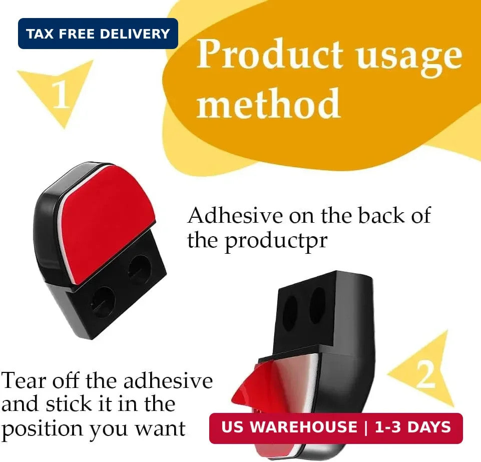 2PCS Ultrasonic Deer Warning Whistles for Vehicle Safety - Animal Alert Devices
