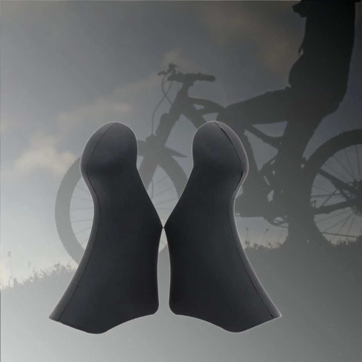 Bike Brake Lever Cover Set Silicone Shifter Hoods for Road & Mountain Bikes