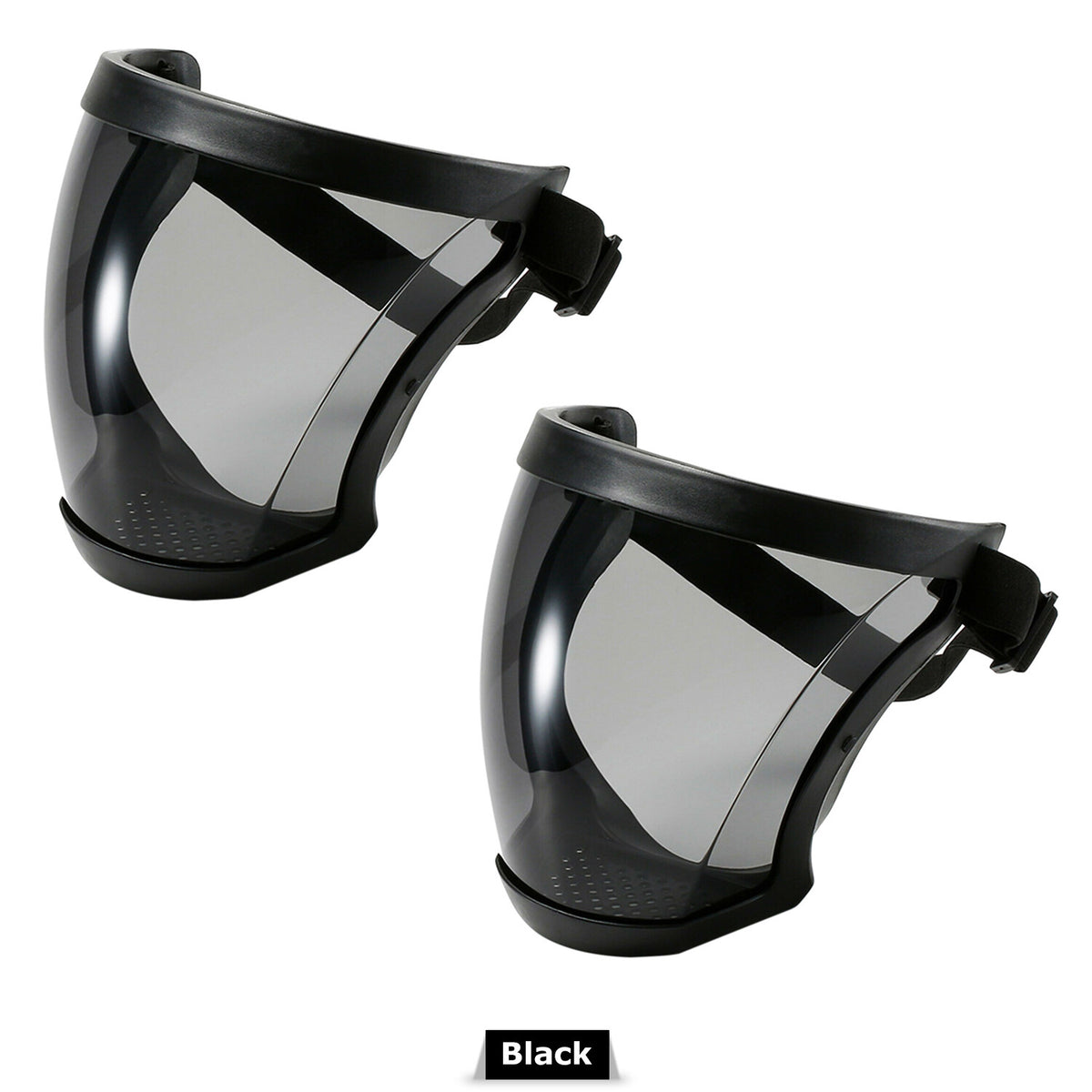 Full Face Protective Mask with Anti-Fog Shield, Reusable Safety Head Cover