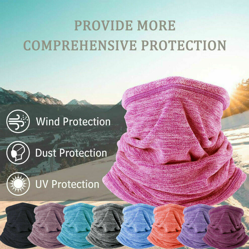 Fleece Half Face Mask for Cycling Ski Motorcycle Cold Weather Outdoor