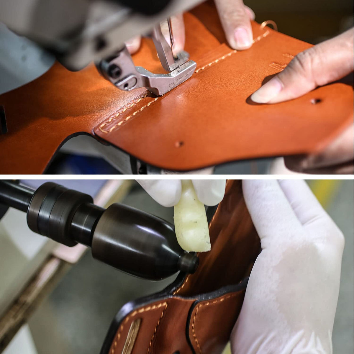 1911 Leather Holster for 5-Inch Barrels OWB Concealed Carry - Fits Colt Kimber Springfield