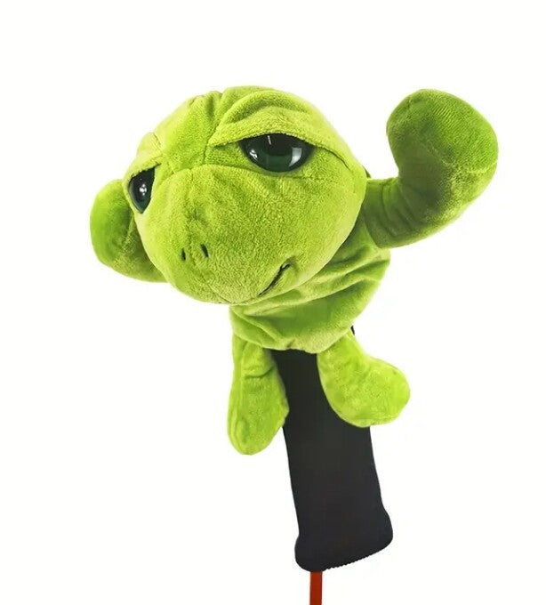 Golf Club Head Cover Soft Animal Plush Driver Sleeve - Multiple Models