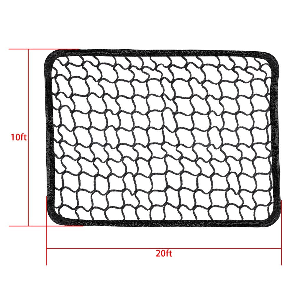Heavy Duty Golf Practice Net for Backyard & Garage - Outdoor Nylon Sports Barrier