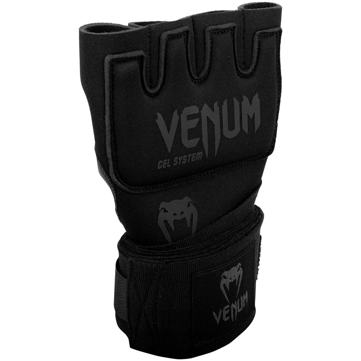 Venum Kontact Gel Glove Wraps - Black, One Size Boxing & MMA Gear