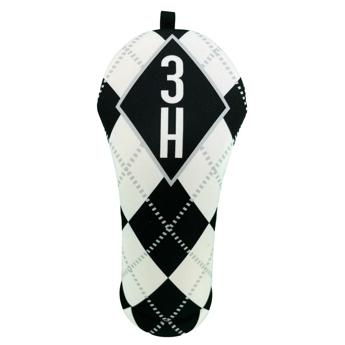 Argyle Golf Club Head Covers Set for Drivers, Fairways & Hybrids - USA Made