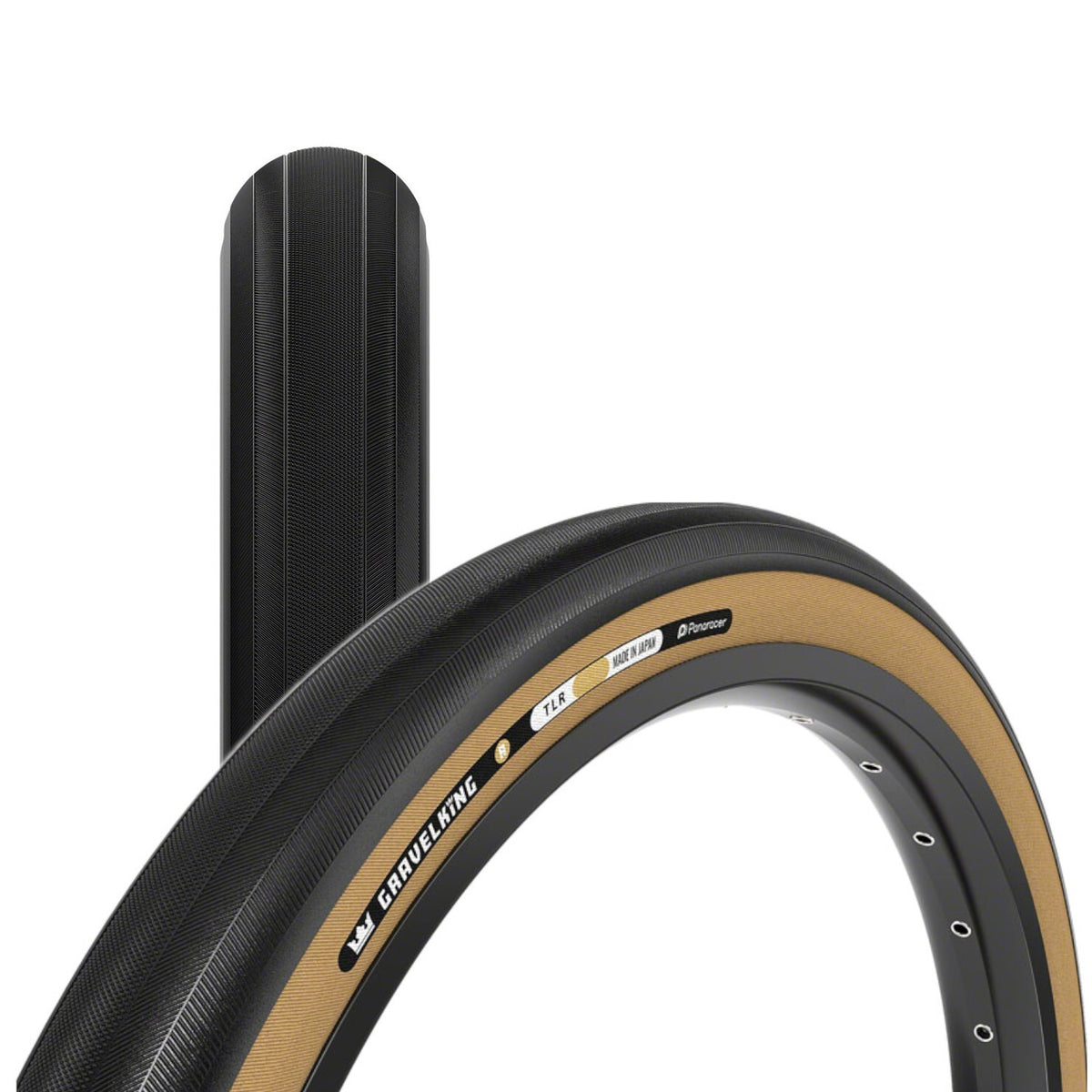 700x28 Gravel Bike Tire - Folding Slick R Race Amberwall Performance