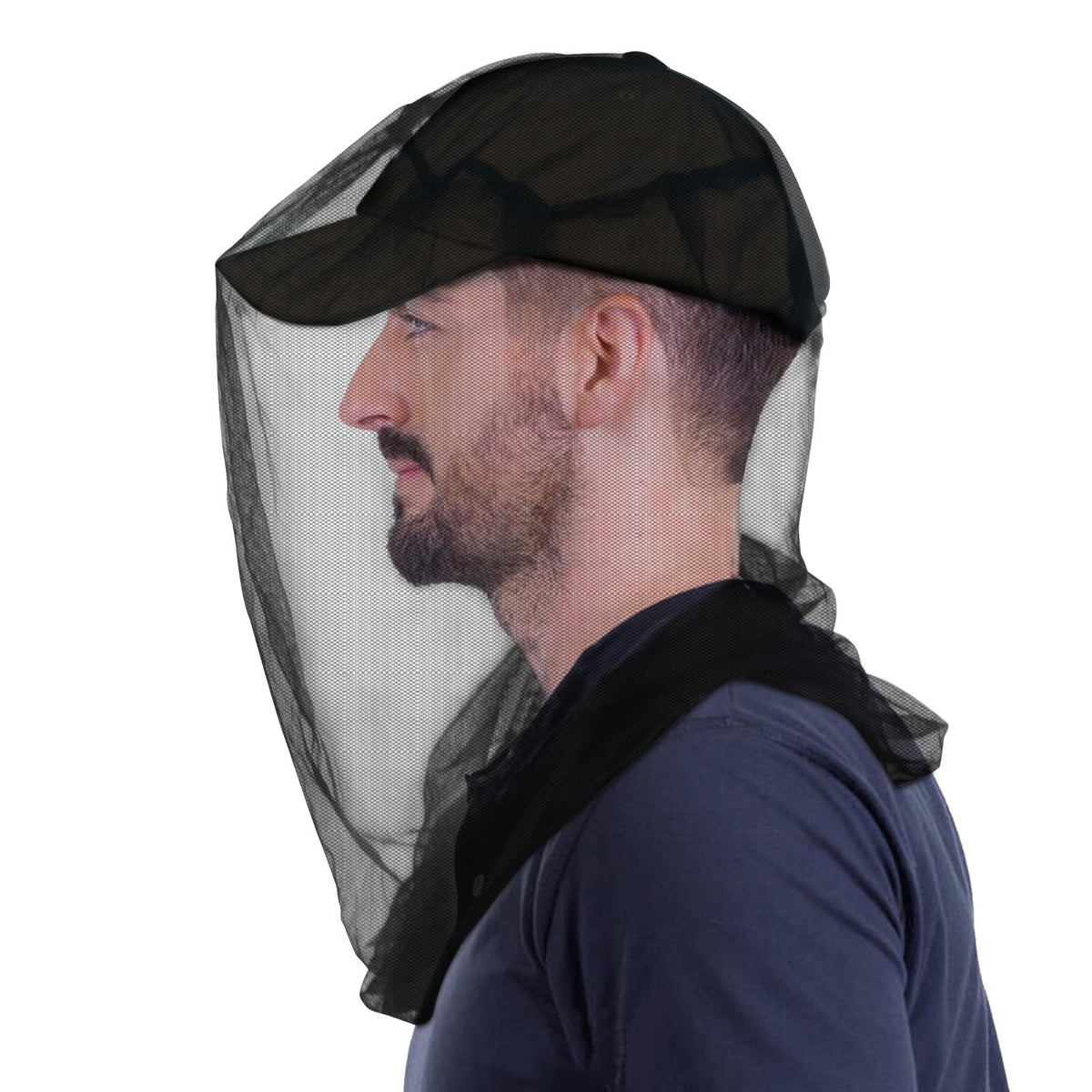 Outdoor Mosquito Head Net Bug Proof Face Cover for Camping Hiking Fishing