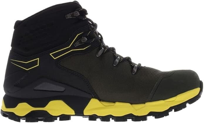 Men's Hiking Boots Waterproof Gore-Tex Pro G 400 Roclite Shoes Black Yellow