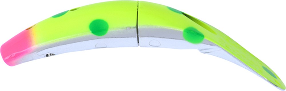 Fishing Lure 3 Inch Spinning Trolling Plug with Scent Dispersal