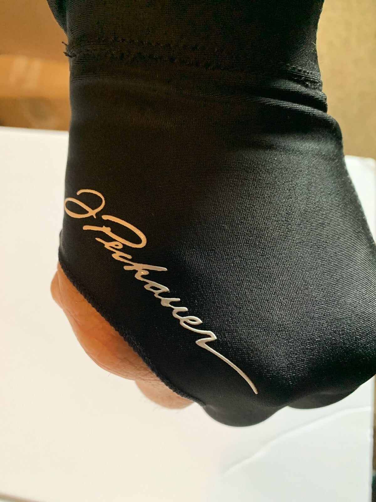 Pechauer Right Hand XL Billiard Gloves - Black