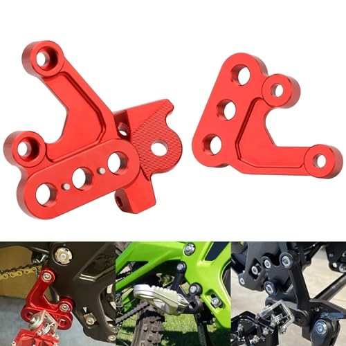Electric Dirt Bike Foot Peg Brackets for Sur Ron Light Bee X S - Durable Aluminum