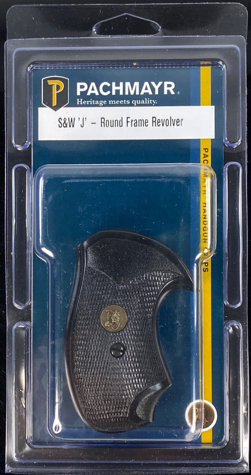 Pachmayr Compact Revolver Grip for S&W J Frame Round Butt
