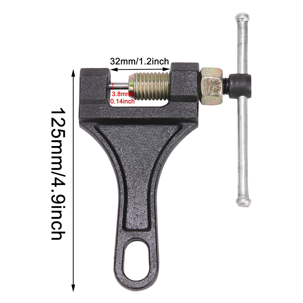 Bicycle Chain Breaker Tool for 420-530 Chain Links - Dirt Bike Repair