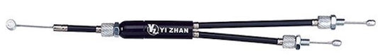BMX Gyro Brake Cable and Housing Set - Black, Front Compatibility