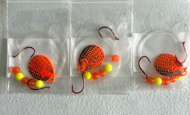 Walleye Crawler Harness Pack with 30 Rigs & Size 3 Colorado Blade - Freshwater Fishing Lures