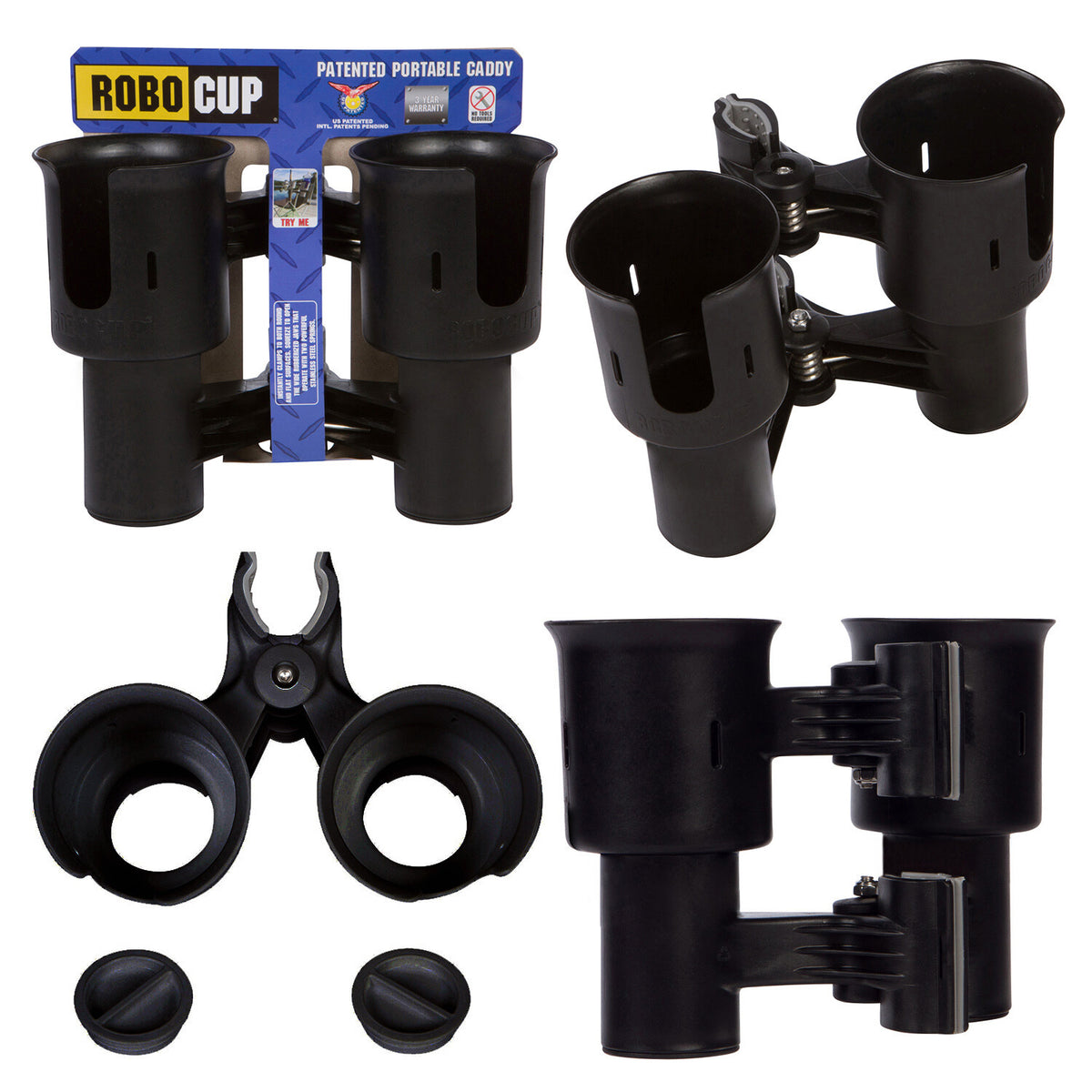 Multi-Color RoboCup Bundle with Holster and Plus - Durable Portable Clamping Tool