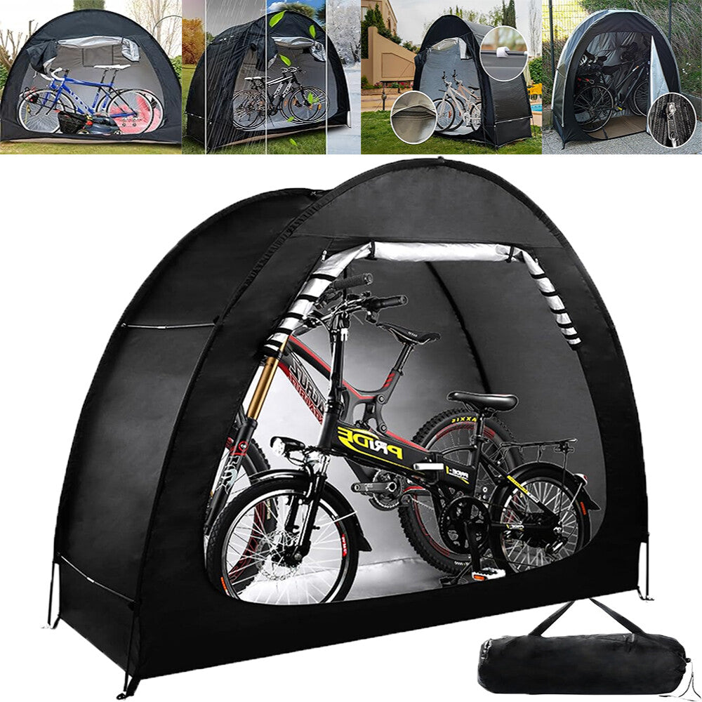 Waterproof Bike Tent for 2-4 Bicycles Outdoor Storage Shelter