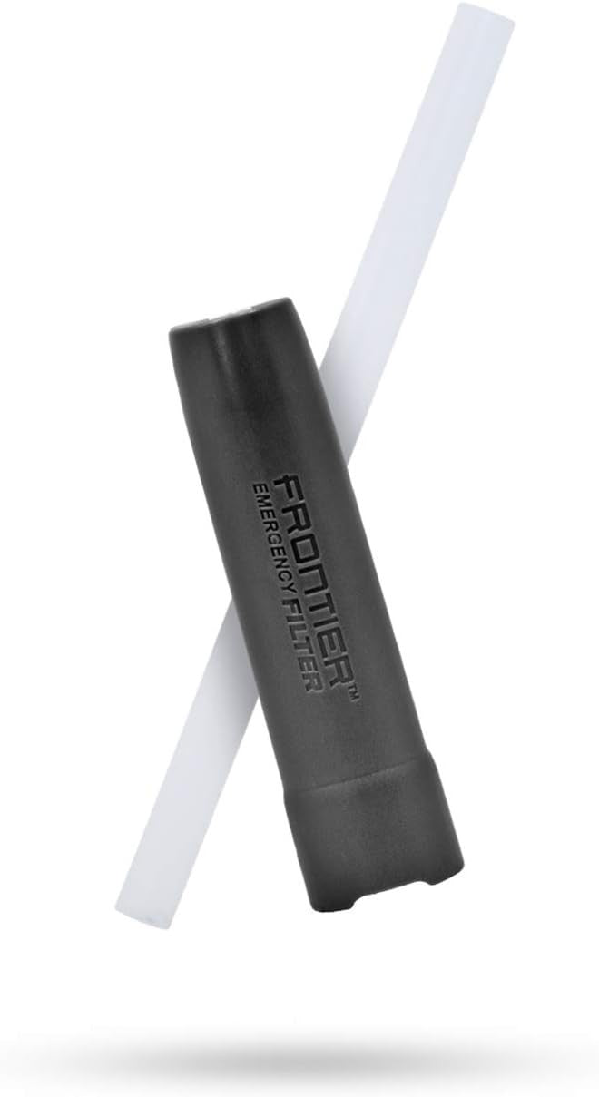 Emergency Water Filter Straw 30 Gallons Portable Water Purifier System