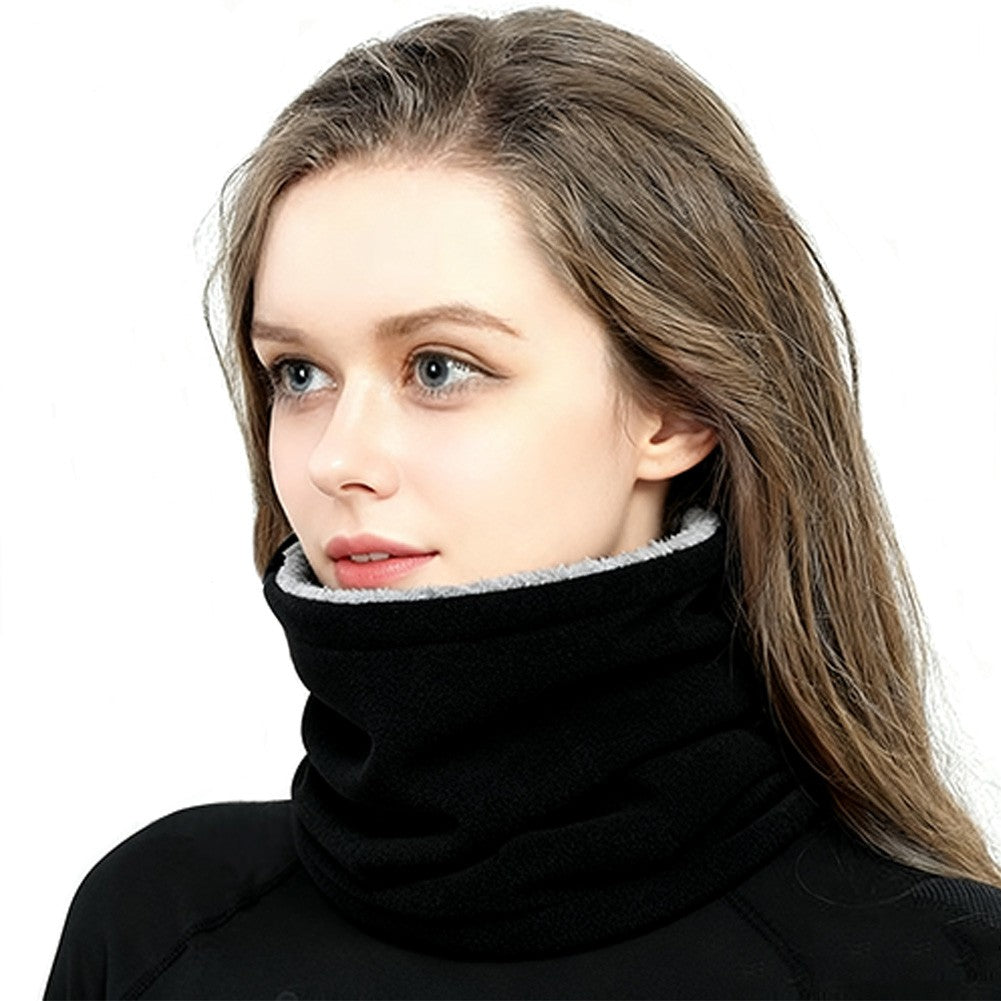 Thermal Fleece Neck Warmer Gaiter for Winter Sports and Outdoor Activities
