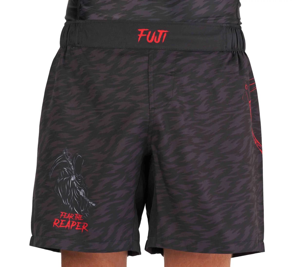 Lightweight MMA BJJ Fight Shorts - Fear the Reaper Grappling Gear