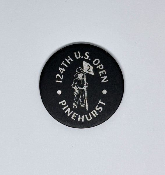 US Open Pinehurst No. 2 Laser Engraved Golf Ball Marker - Magnetic Steel