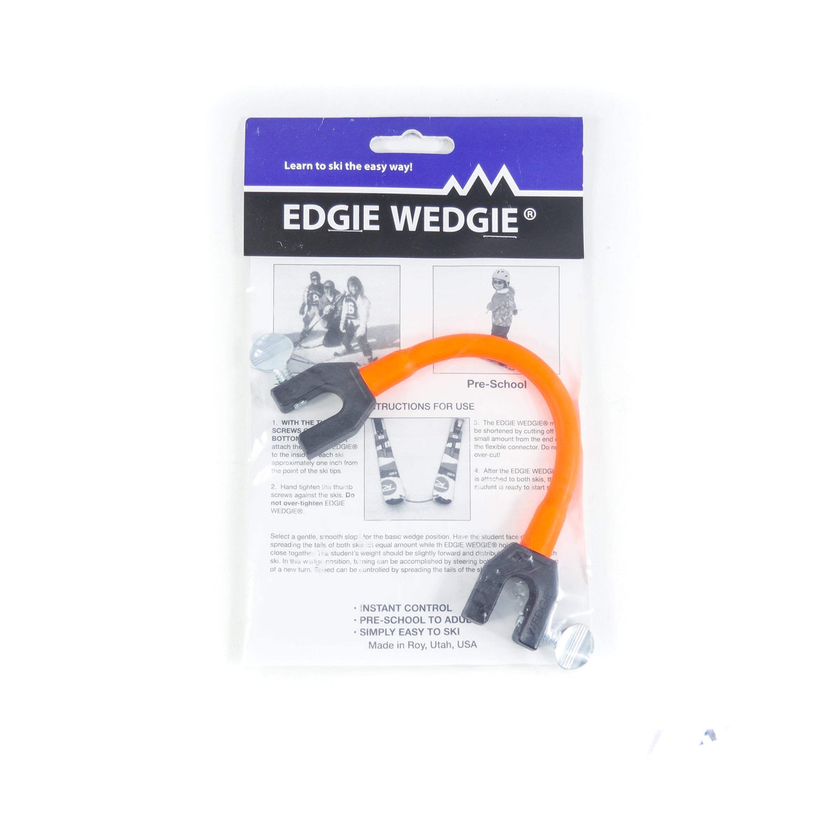 Ski Wedge Tool for Beginners - Edgie Wedgie Original Ski Accessory
