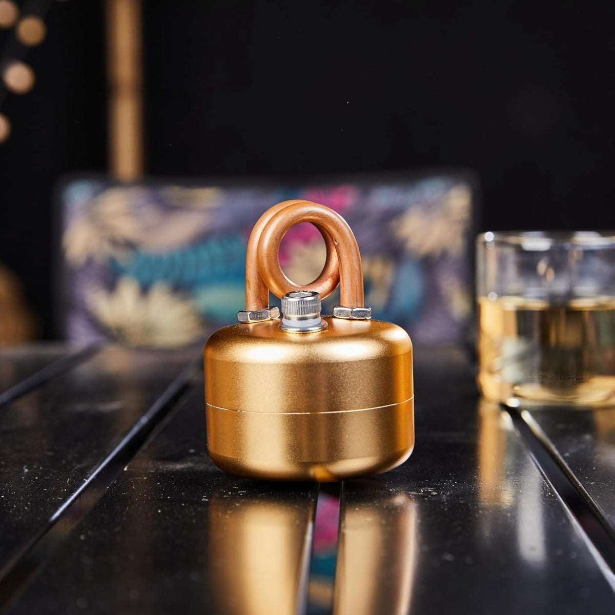 Mini Alcohol Camping Stove Lightweight Brass & Aluminum Spirit Burner Kit