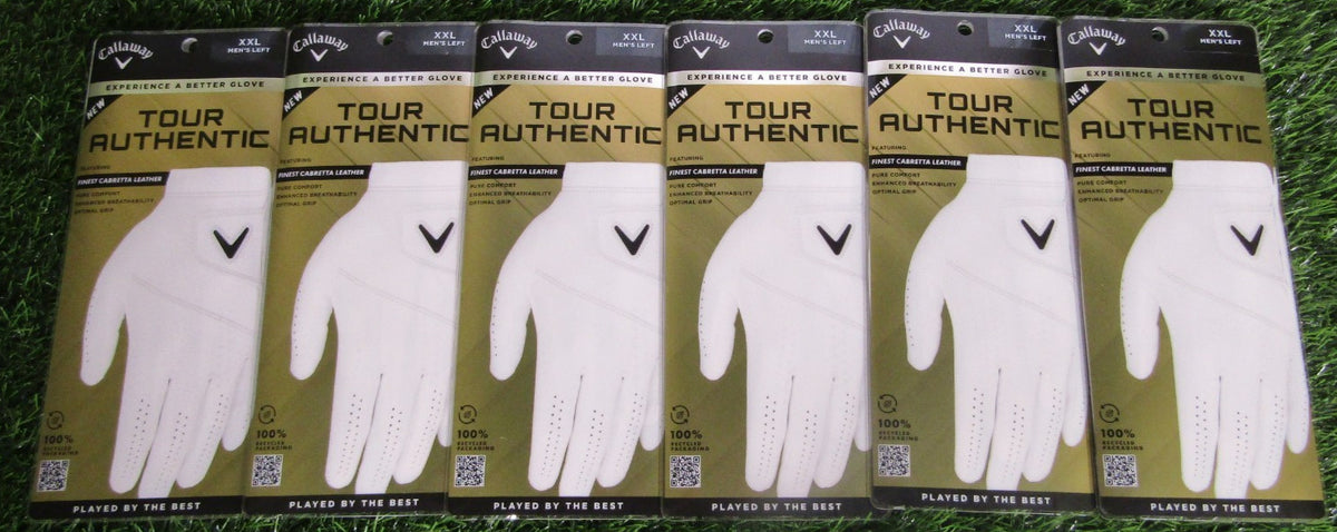 Men's Golf Gloves - Tour Authentic, Breathable, Adjustable Fit