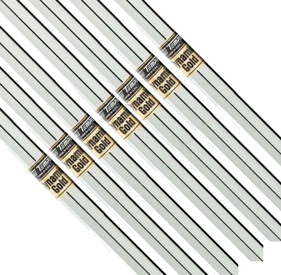 Golf Iron Shaft Sets - Steel Dynamic Gold .370" Flex Options