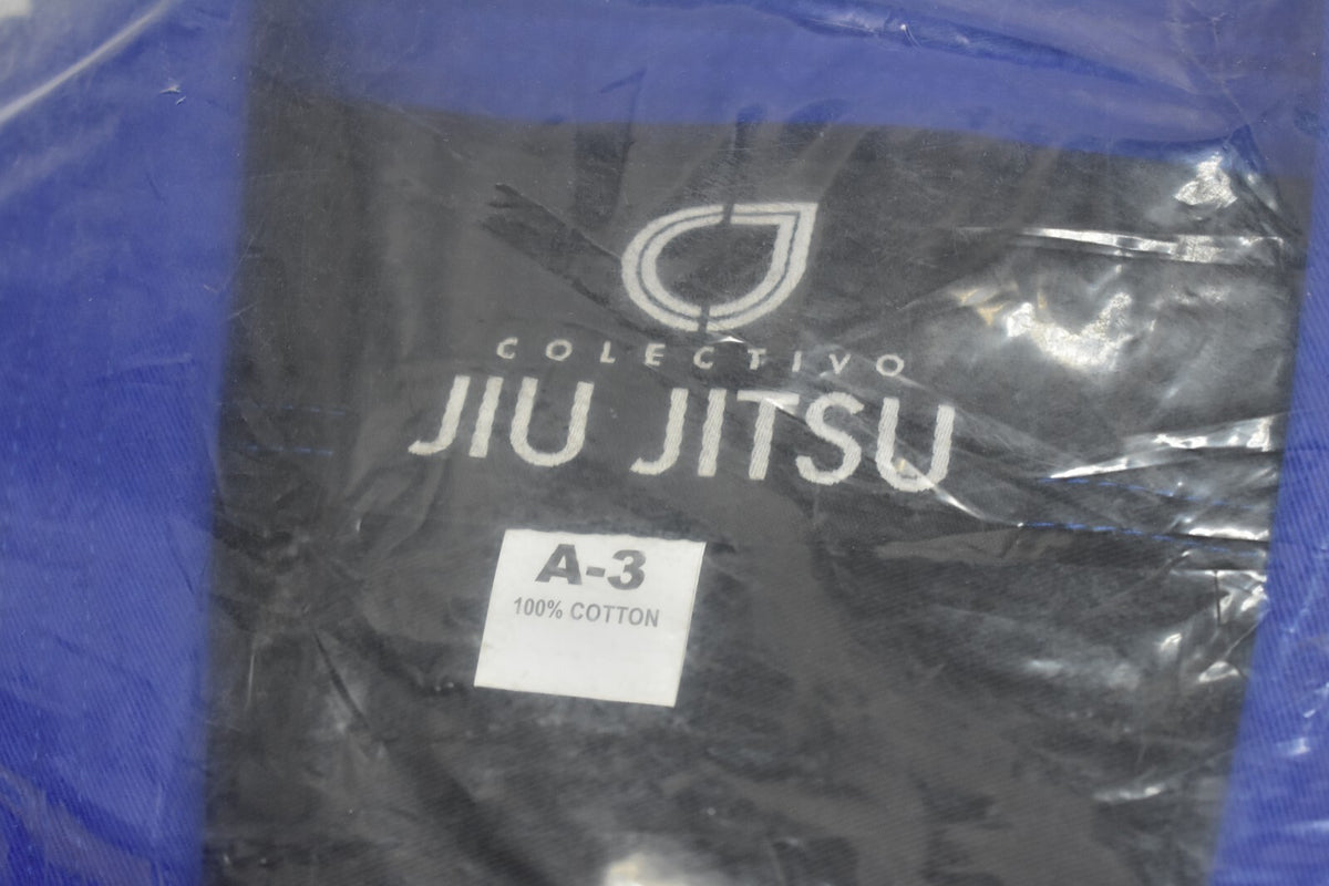 Adult Jiu Jitsu Training Uniform Jacket - Blue A3 Size